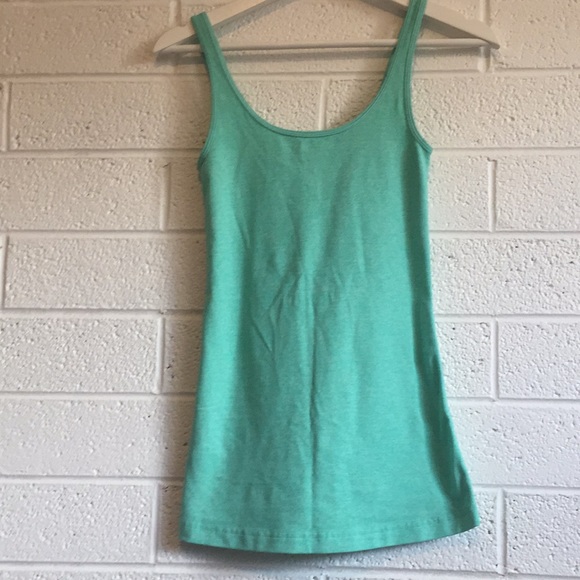 lululemon athletica Tops - Mint green LuluLemon Athletica workout tank top